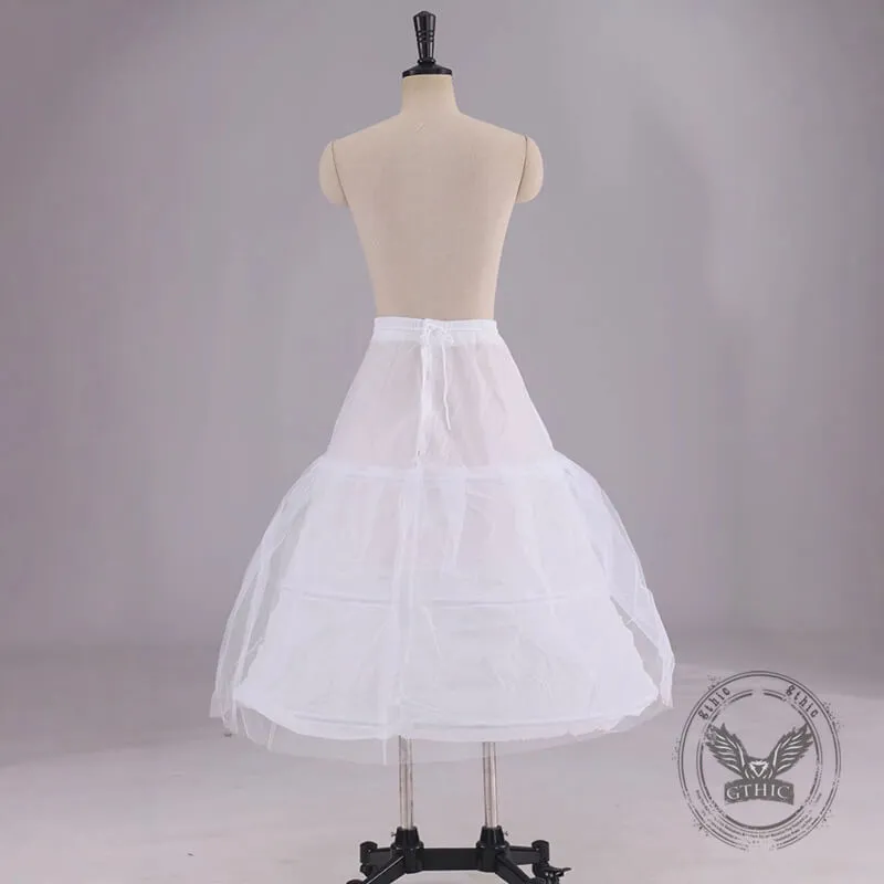 White Fishbone A-Line Wedding Dress Petticoat sold by GTHIC product image thumbnail 3