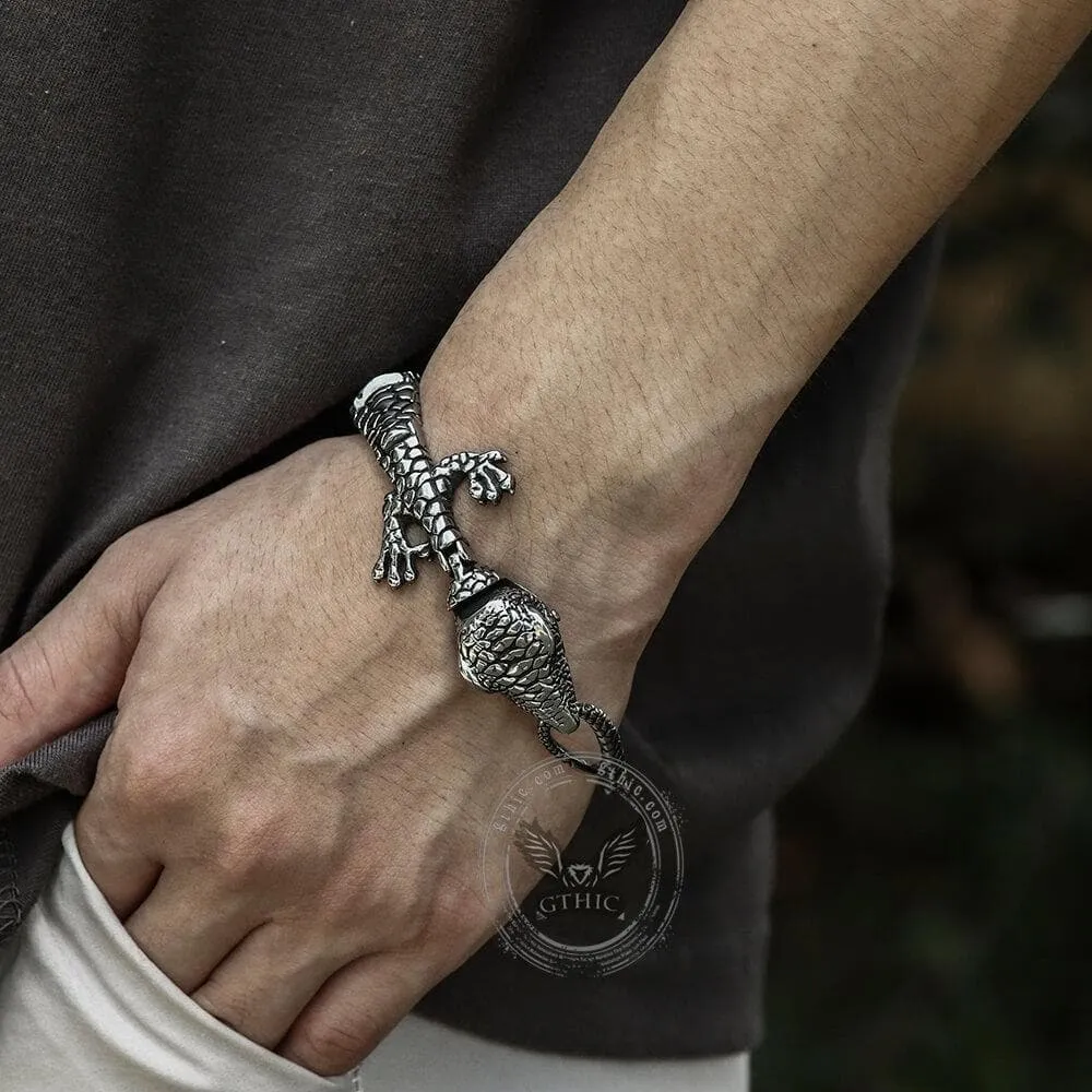 Lizard Stainless Steel Animal Bracelet sold by GTHIC product image thumbnail 2