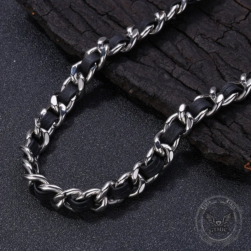 8mm Minimalist Stainless Steel Cuban Chain Necklace sold by GTHIC product image thumbnail 3
