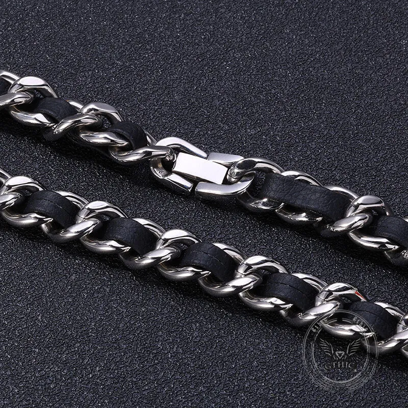8mm Minimalist Stainless Steel Cuban Chain Necklace sold by GTHIC product image thumbnail 2
