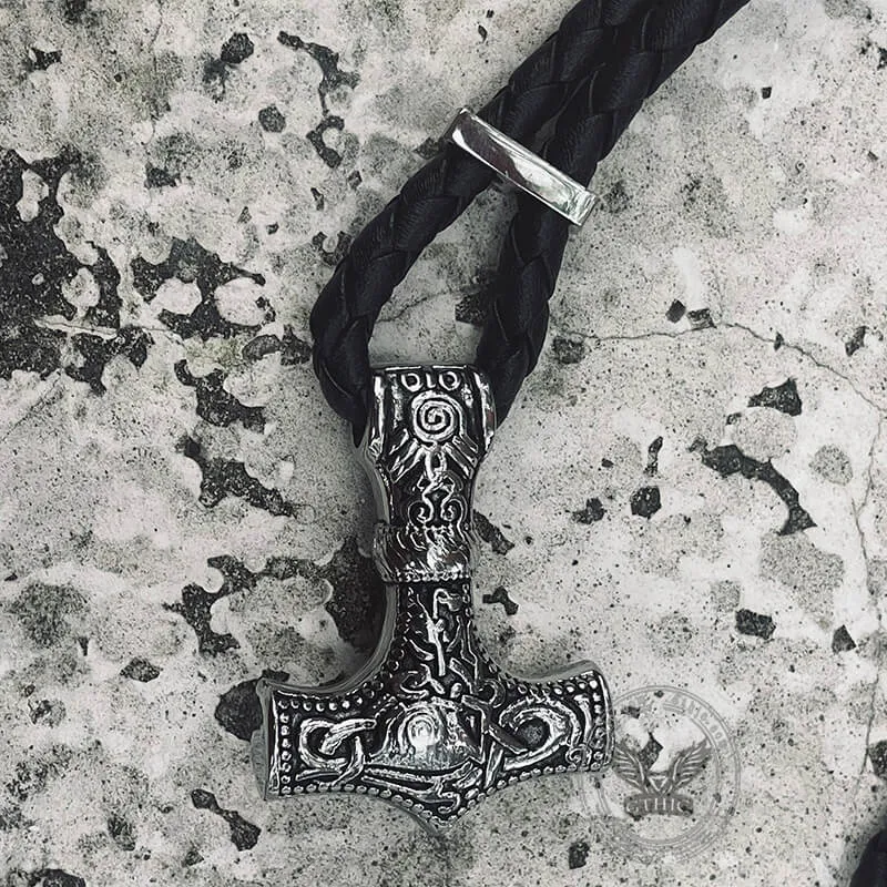 Thor's Hammer Viking Stainless Steel Bracelet sold by GTHIC product image thumbnail 2