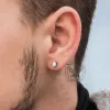Silver Color Ear Stretching Taper Piercing Earrings sold by GTHIC