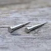 Silver Color Ear Stretching Taper Piercing Earrings sold by GTHIC