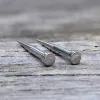 Silver Color Ear Stretching Taper Piercing Earrings sold by GTHIC