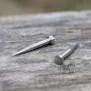 Silver Color Ear Stretching Taper Piercing Earrings sold by GTHIC