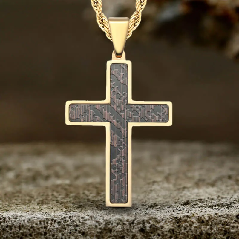 Simple Cross Stainless Steel Christian Pendant sold by GTHIC product image thumbnail 5
