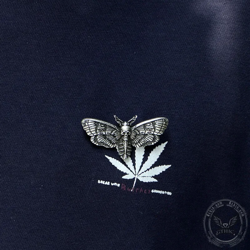 Death Head Moth Zinc Alloy Skull Brooch sold by GTHIC product image thumbnail 3