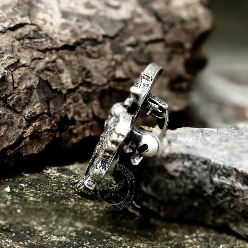 Death Head Moth Zinc Alloy Skull Brooch sold by GTHIC product image thumbnail 5