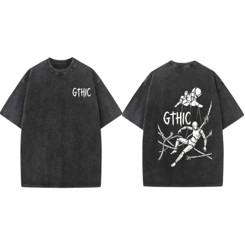 Gothic Puppet Master Vintage Washed T-shirt sold by GTHIC