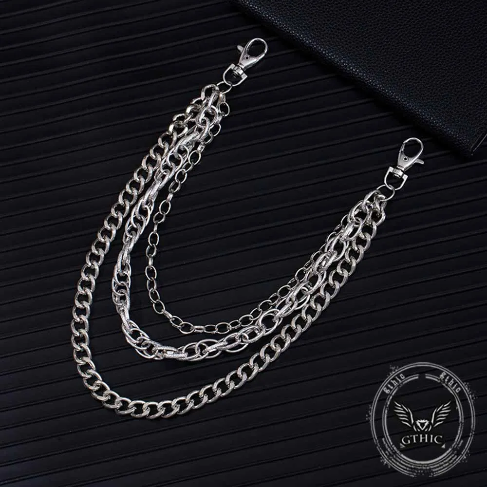 Hip Hop Multi-Layer Chain Alloy Pants Chain sold by GTHIC product image thumbnail 3