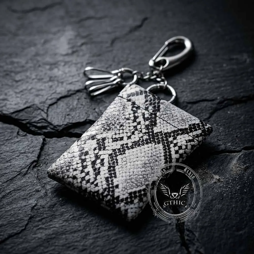 Fashion Snake Print PU Leather Waist Wallet sold by GTHIC product image thumbnail 5