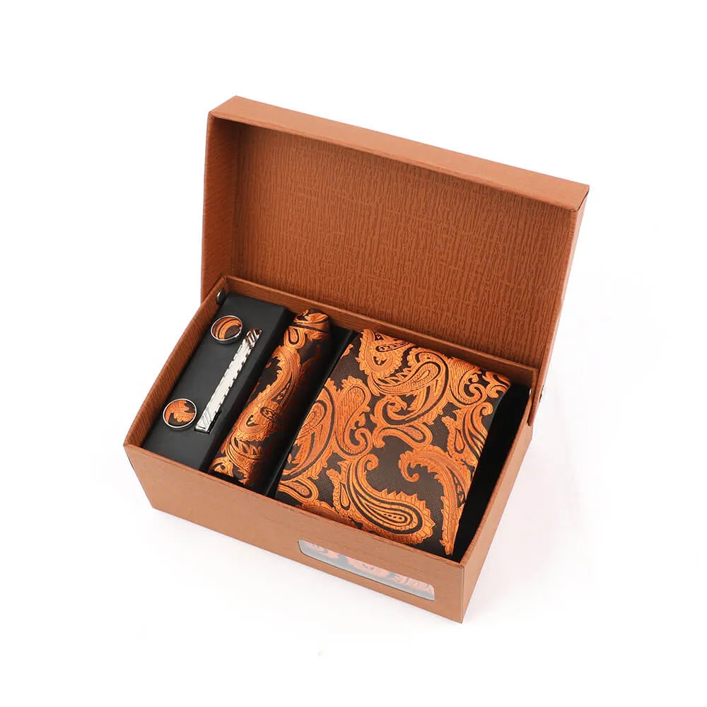Fashion Jacquard Men's Multicolor Print Tie Gift Box sold by GTHIC product image thumbnail 3