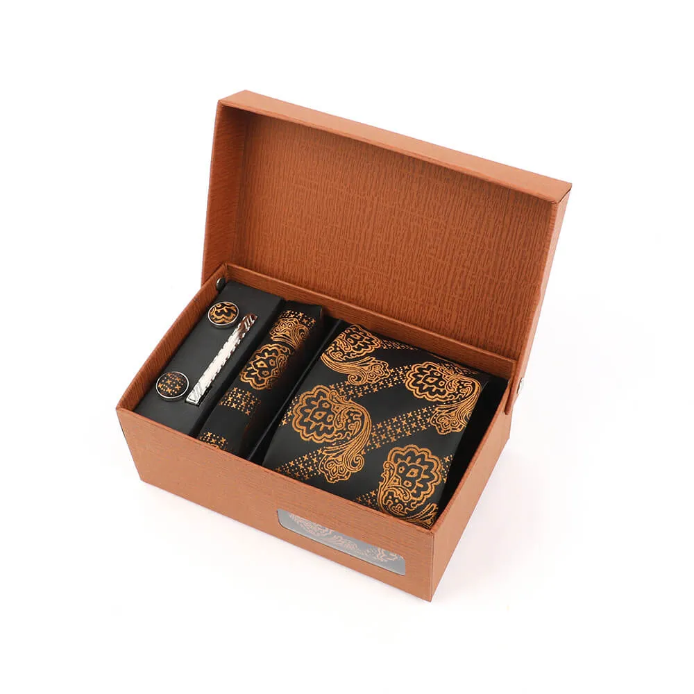 Fashion Jacquard Men's Multicolor Print Tie Gift Box sold by GTHIC product image thumbnail 2