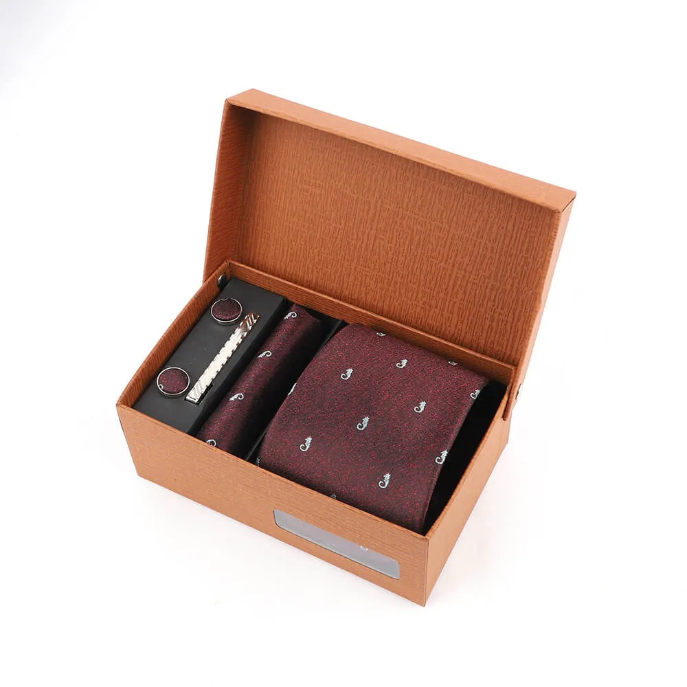 Fashion Jacquard Men's Polka Dot Print Tie Gift Box sold by GTHIC product image thumbnail 4