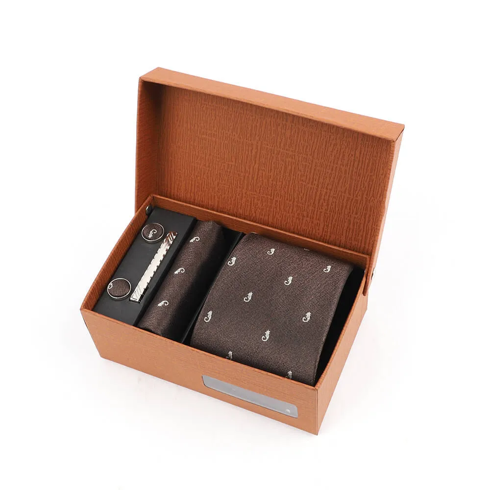 Fashion Jacquard Men's Polka Dot Print Tie Gift Box sold by GTHIC product image thumbnail 3