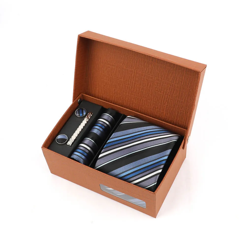 Fashion Jacquard Men's Striped Tie Gift Box sold by GTHIC product image thumbnail 3