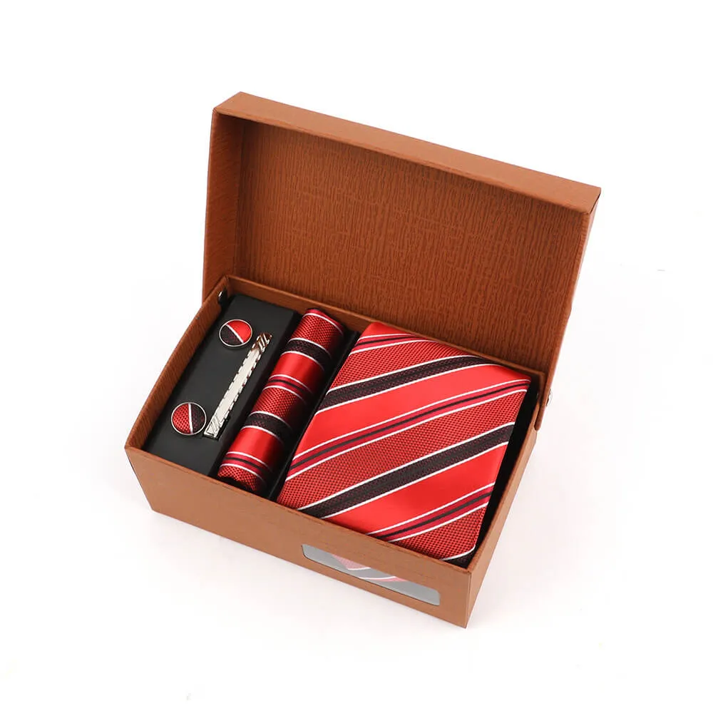Fashion Jacquard Men's Striped Tie Gift Box sold by GTHIC product image thumbnail 4