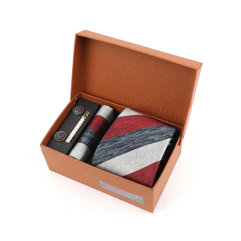 Fashion Jacquard Men's Striped Tie Gift Box sold by GTHIC