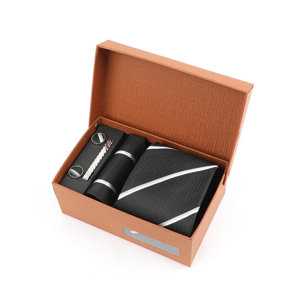Fashion Jacquard Men's Striped Tie Gift Box sold by GTHIC product image thumbnail 2