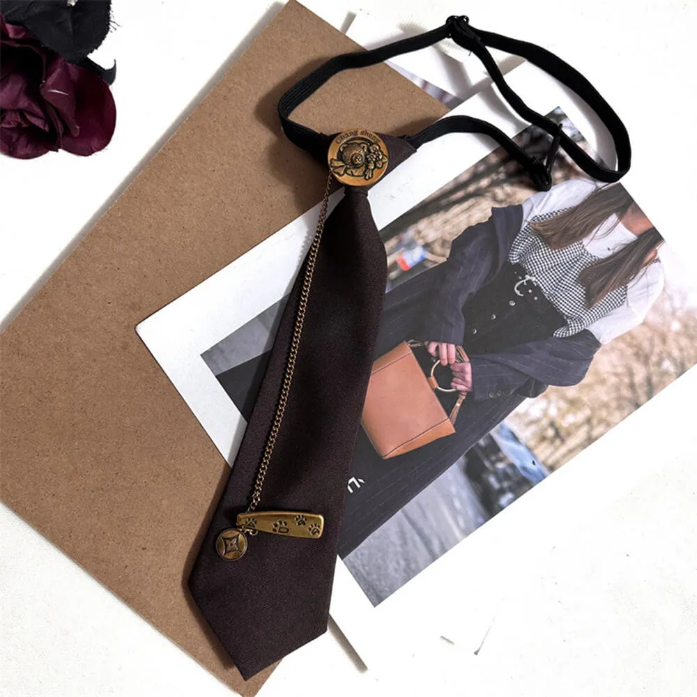 Versatile Bear Round-Head Brooch Decorative Tie sold by GTHIC product image thumbnail 5