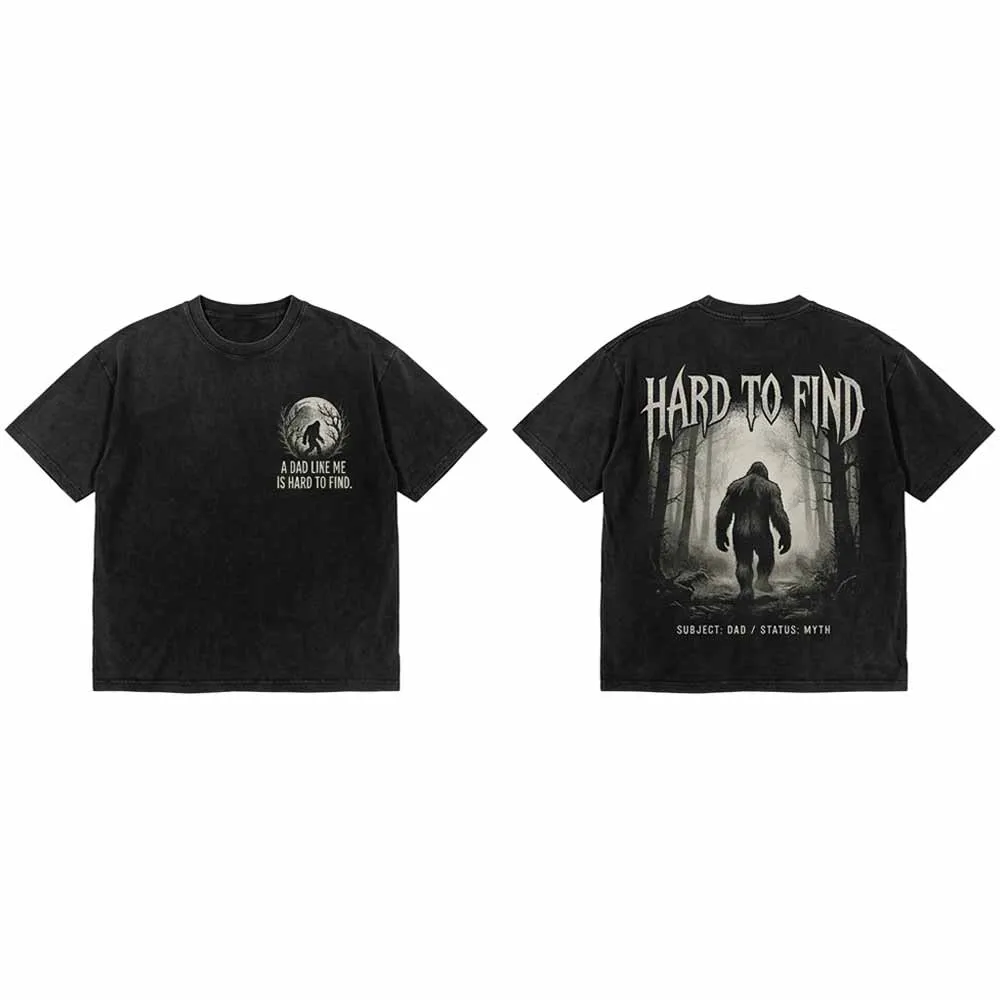 Cryptid Dad Hard to Find Bigfoot Vintage Washed T-shirt sold by GTHIC