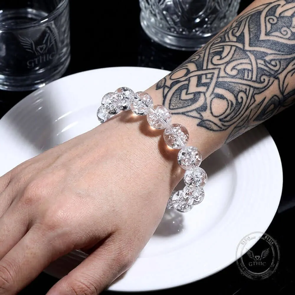 Simple Natural Clear Crystal Bead Bracelet sold by GTHIC product image thumbnail 2