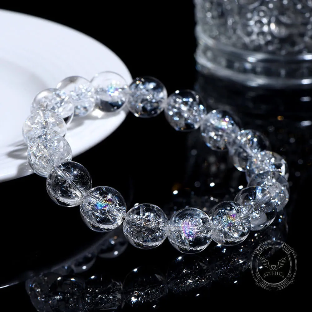 Simple Natural Clear Crystal Bead Bracelet sold by GTHIC product image thumbnail 3