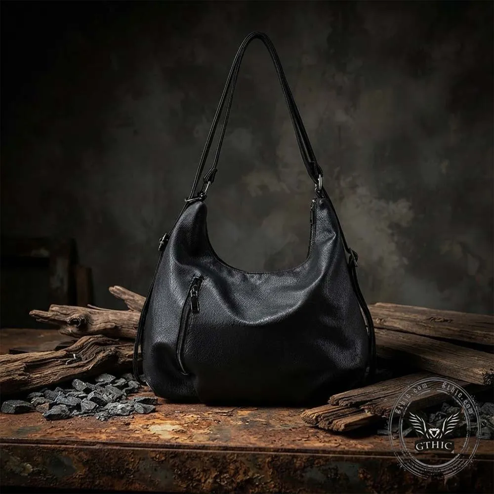 Gothic Skull Studded PU Leather Crossbody Shoulder Bag sold by GTHIC product image thumbnail 5