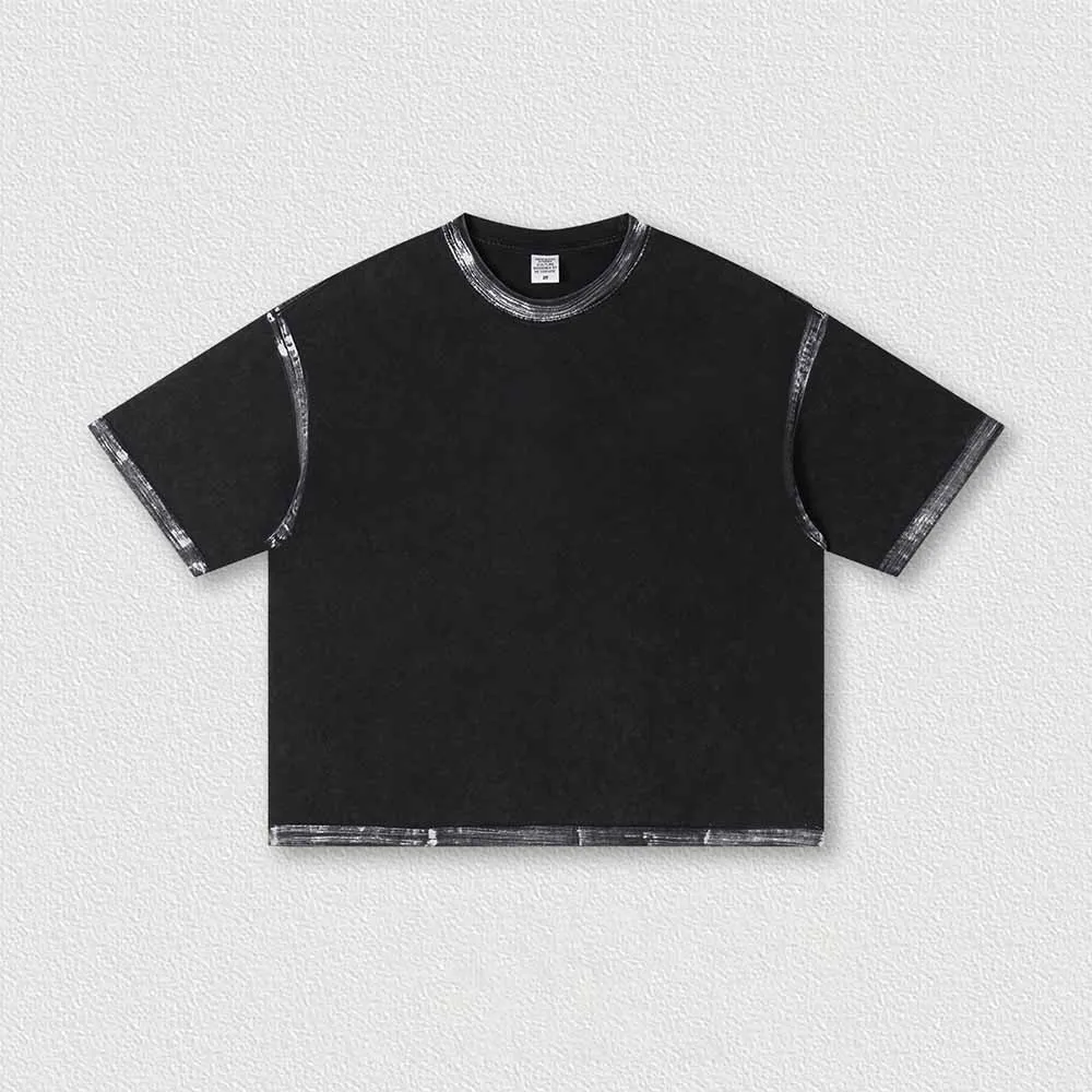 American Vintage-Style Skeletal Spine Print T-shirt sold by GTHIC product image thumbnail 5