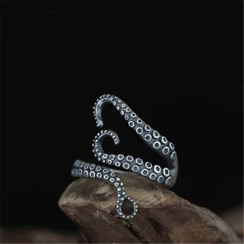 Octopus Arms Stainless Steel Ring sold by GTHIC