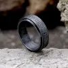 Viking Celtic Knot Stainless Steel Spinner Ring sold by GTHIC