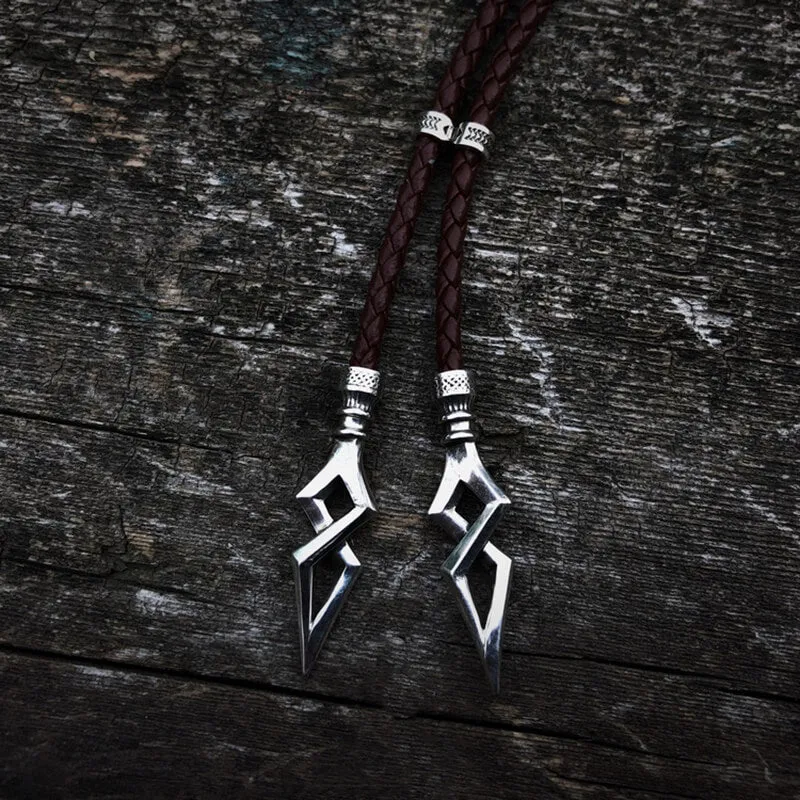Minimalist Arrowhead Sterling Silver Bolo Tie sold by GTHIC product image thumbnail 3