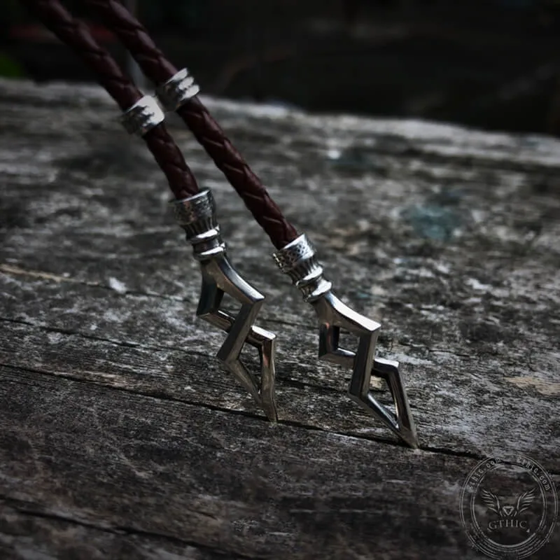 Minimalist Arrowhead Sterling Silver Bolo Tie sold by GTHIC product image thumbnail 5