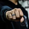 Dragon Scale Stainless Steel Ring sold by GTHIC
