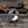 Dragon Scale Stainless Steel Ring sold by GTHIC