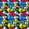 Classic Skulls Print Cotton Square Scarf sold by GTHIC