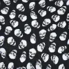 Classic Skulls Print Cotton Square Scarf sold by GTHIC
