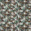 Classic Skulls Print Cotton Square Scarf sold by GTHIC