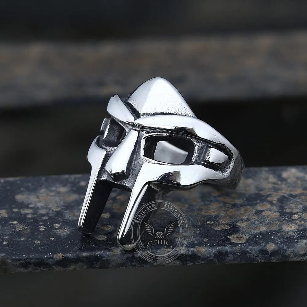 MF DOOM Mask Stainless Steel Ring sold by GTHIC product image thumbnail 5