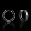 Simple Viking Runes Zircon Sterling Silver Stud Earrings sold by GTHIC