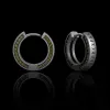 Simple Viking Runes Zircon Sterling Silver Stud Earrings sold by GTHIC