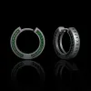Simple Viking Runes Zircon Sterling Silver Stud Earrings sold by GTHIC