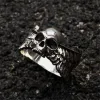 Winged Skull Sterling Silver Ring sold by GTHIC