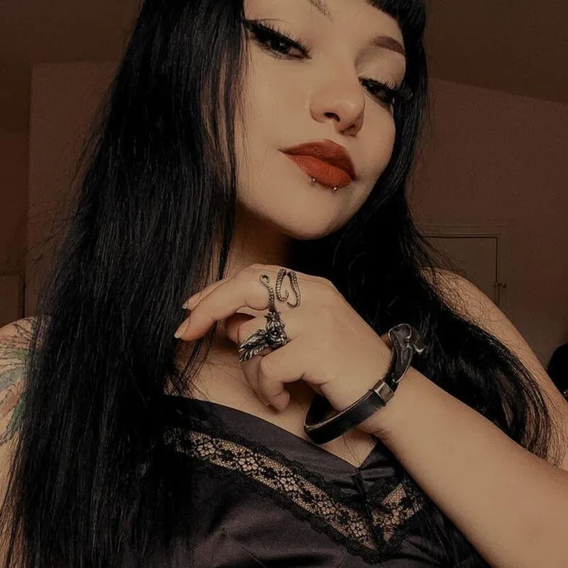 Viking Crow Head Stainless Steel Bracelet sold by GTHIC product image thumbnail 3