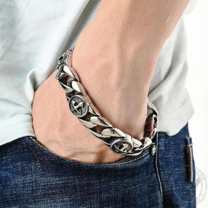 Stylish Cross Stainless Steel Simple Bracelet sold by GTHIC product image thumbnail 4