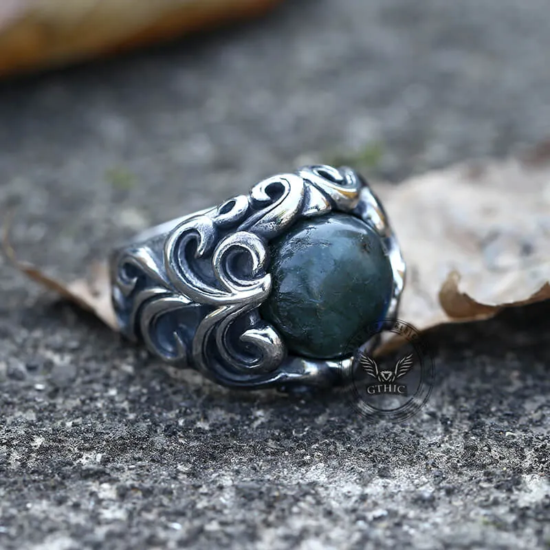 Gothic Moonstone Stainless Steel Ring sold by GTHIC product image thumbnail 5