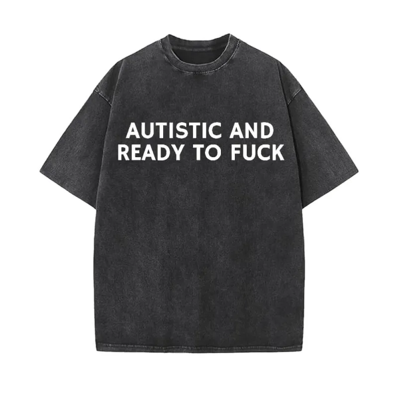 Funny Adult Humor Vintage Washed T-shirt sold by GTHIC