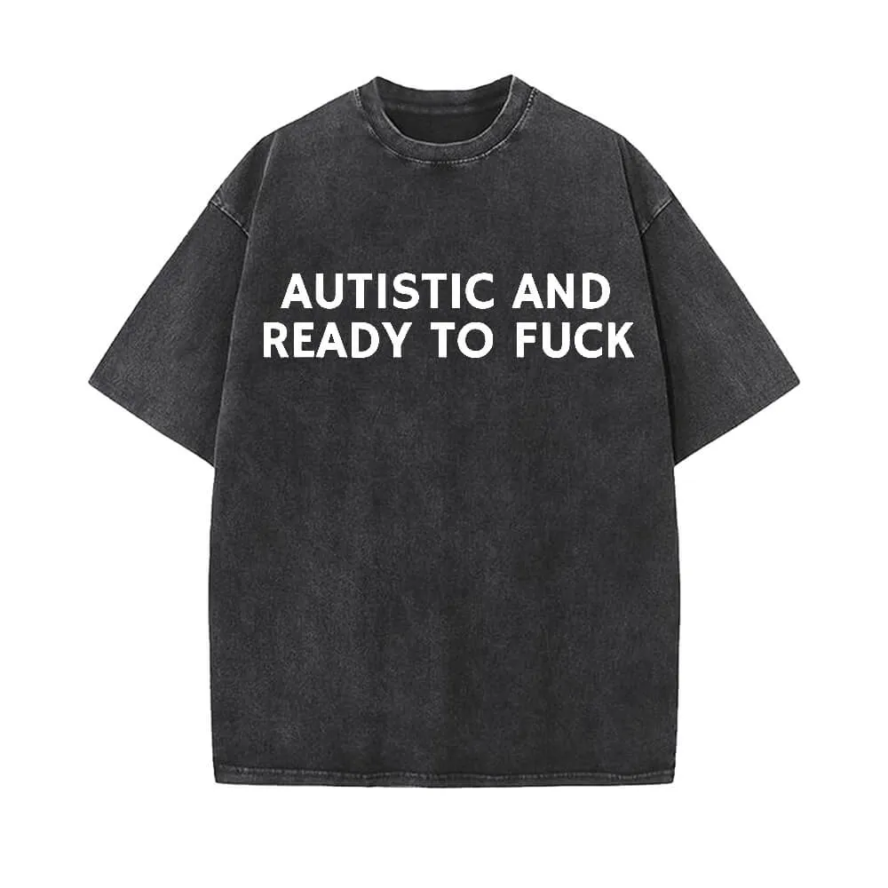 Funny Adult Humor Vintage Washed T-shirt sold by GTHIC