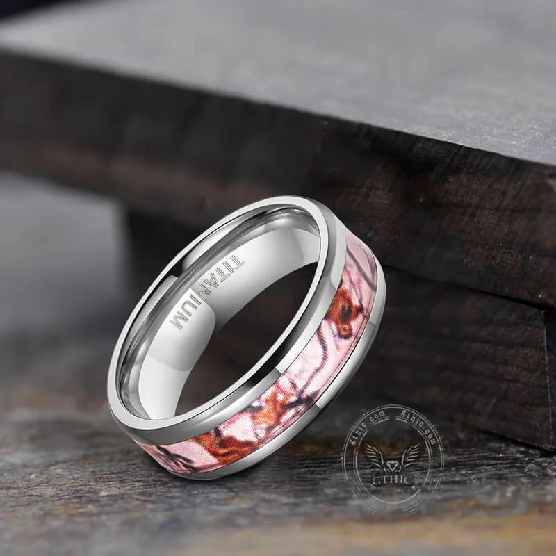 Simple Camo Titanium Wedding Ring sold by GTHIC product image thumbnail 5