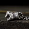 Powerful Fist of Fate Sterling Silver Brass Pendant sold by GTHIC
